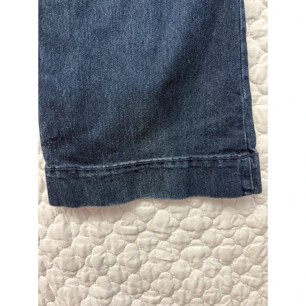 Jessica Simpson Womens Blue Wash Denim‎ Flare Jeans Button Fly SIze 30/10